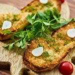 garlic bread butter crispy golden