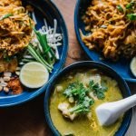 thai green curry bowl rice