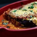 Crispy baked eggplant parmesan recipe