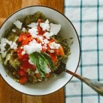 baked feta pasta tomato dish