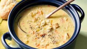 My Secret for Seriously Creamy Chicken Noodle Soup (It's SO Good!)